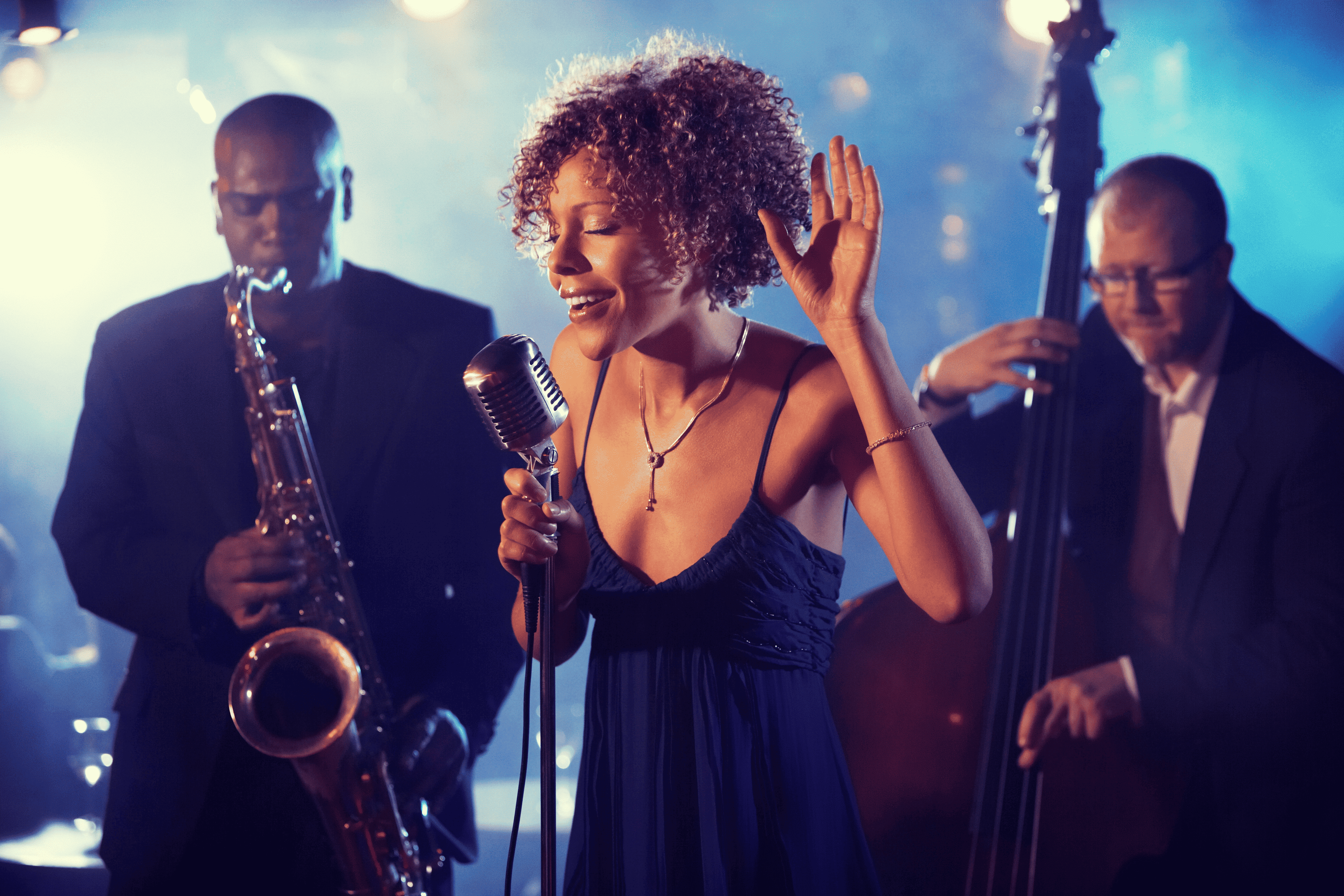 Live band performing at corporate event - Book musicians through PartyBands